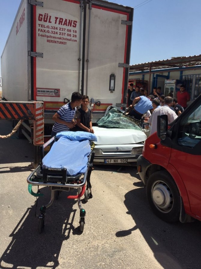 Nusaybin’de trafik kazası: 1 ölü