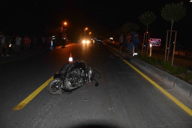 Ortaca’da motosiklet kazası; 2 yaralı