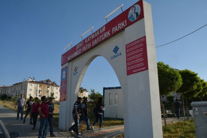 Van’da "Türkiye Huzurlu Parklar” uygulaması