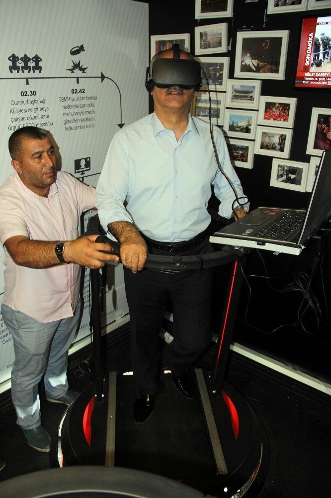 360 derece sanal gerçeklik darbe tırı Sivas’ta