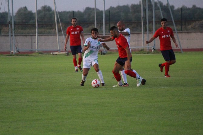 AFJET Afyonspor hazırlık maçında sahadan 2-0 üstün ayrıldı