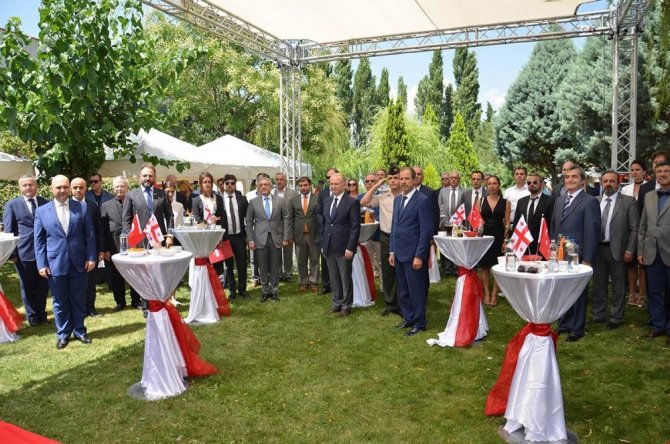 Tekirdağ’da Gürcistan Fahri Konsolosluk ofisi açıldı