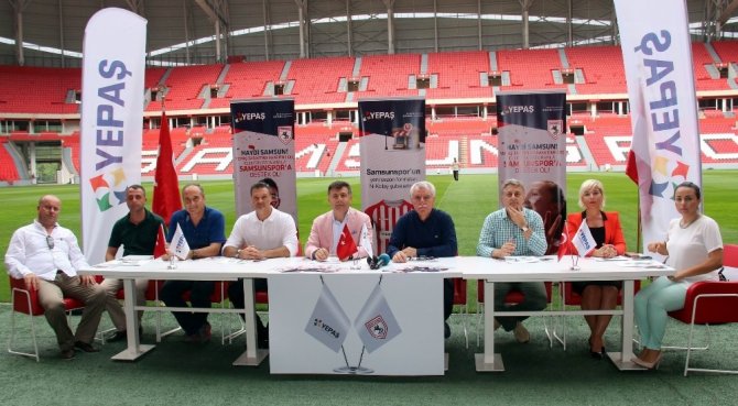 Samsunspor ile YEPAŞ arasında sponsorluk anlaşması