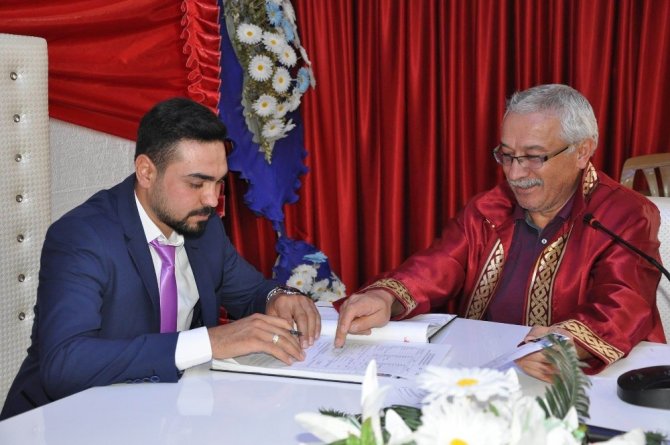 Sorgun’da yılın ilk 7 ayında 293 nikah kıyıldı