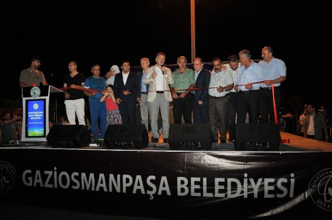 Gaziosmanpaşa’da 13 bin metrekarelik dev park hizmete açıldı
