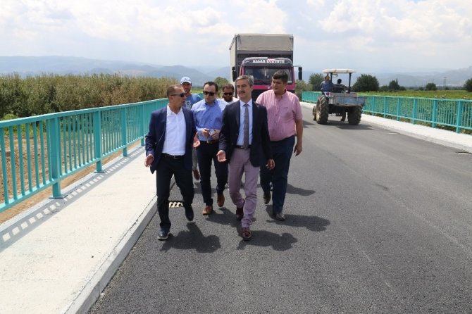Başkan Şirin’den Urganlı köprüsünde inceleme