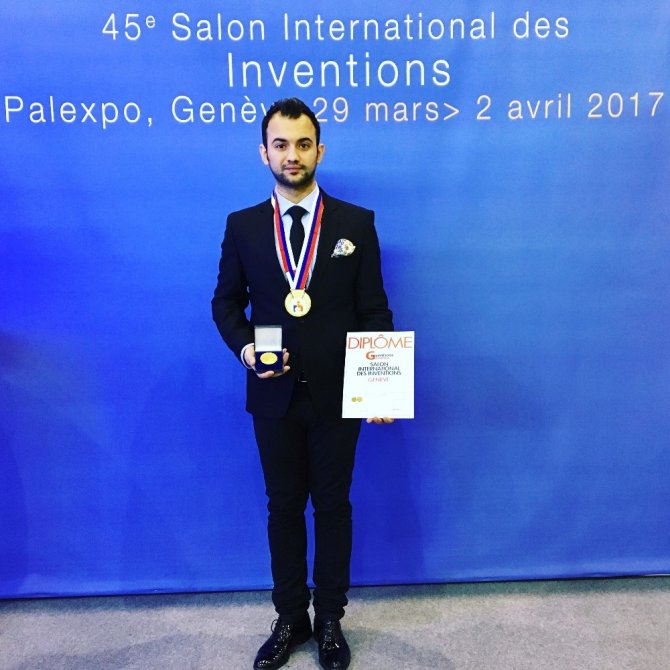 Diş temizleme sistemi ile yurt dışında ödülleri topladı!