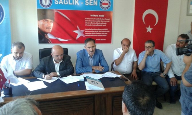 Kırıkkale Sağlık-Sen’de Akdoğan ile yola devam