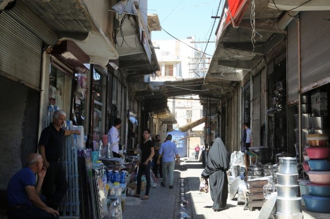 Tarihi Cizre Çarşısı yenileniyor