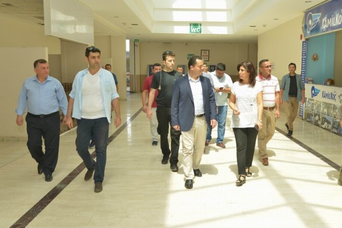 Eryılmaz, DİŞTİ’de incelemelerde bulundu