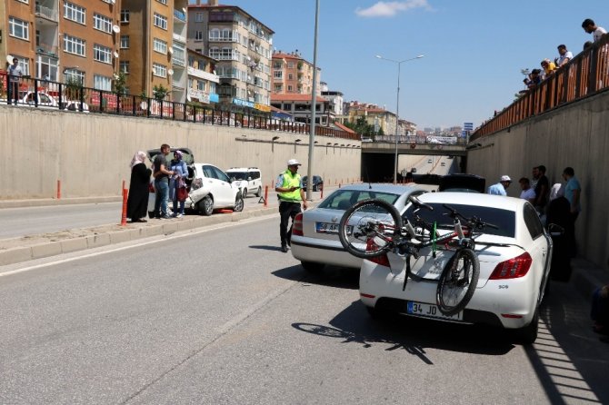 Yozgat’ta trafik kazası 2 yaralı