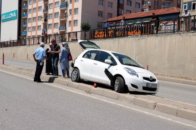 Yozgat’ta trafik kazası 2 yaralı
