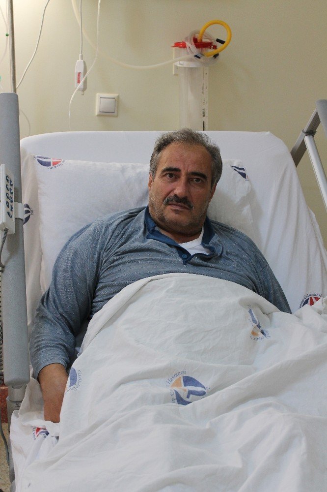 Hava ambulansıyla Gaziantep’e getirilen hasta yeniden yaşama tutundu