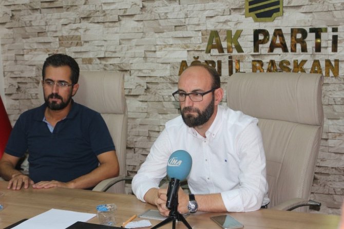 AK Parti Ağrı İl Başkanı Atmaca: "Ağrı her zaman kaybedecektir"