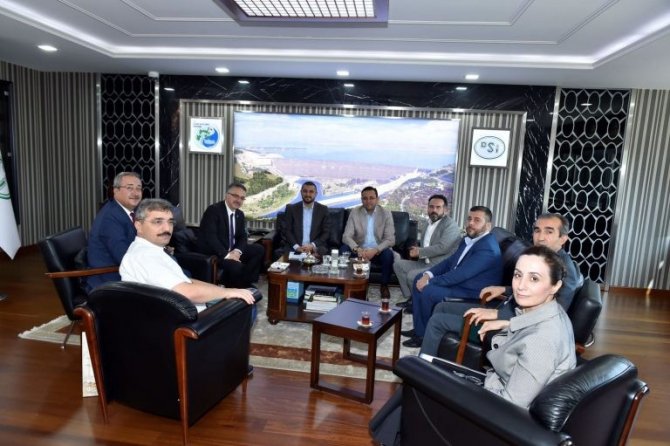 Nevşehir heyeti İller Bankası ve DSİ’yi ziyaret etti