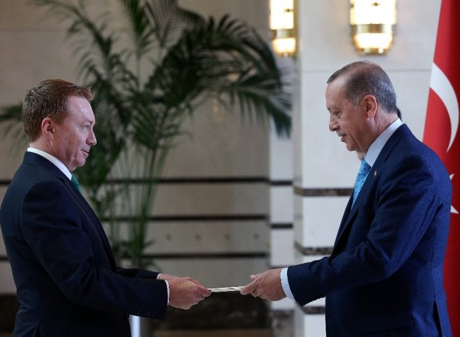 Cumhurbaşkanı Erdoğan, Avustralya Büyükelçisi Brown’u kabul etti