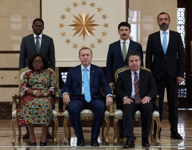 Cumhurbaşkanı Erdoğan, Tanzanya Büyükelçisi Kiondu’yu kabul etti