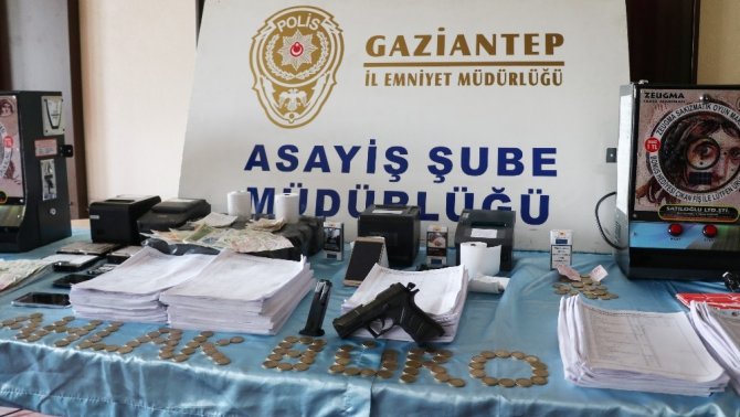 Gaziantep’te yasa dışı bahis oynatanlara operasyon: 9 gözaltı