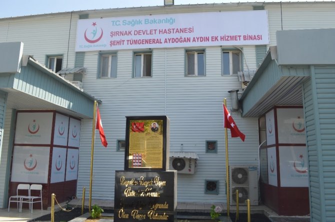 Şehit Tümgeneral Aydoğan Aydın’ın adı hastaneye verildi