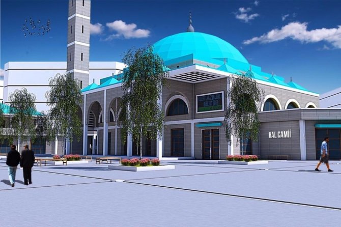 Milletvekili Eldemir; “Yeni Hal Camii’nin ihalesi 12 Eylül’de yapılacak”