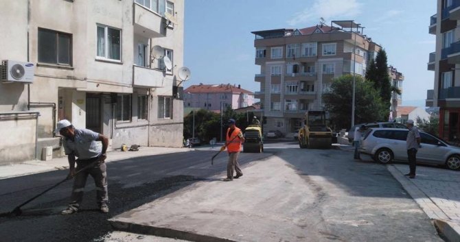Akçakoca’da Sokak ve caddeler yenileniyor