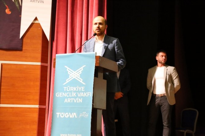 Bilal Erdoğan, TÜGVA Artvin Şubesinin açılışını yaptı
