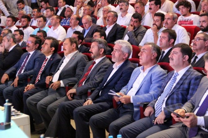 Bakan Eroğlu, Diyarbakır’da 5 tesisin temel atma törenine katıldı