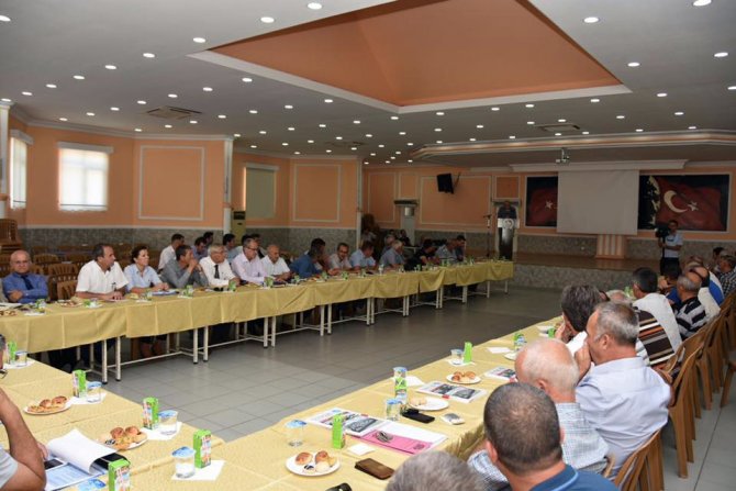 Şarköy’de muhtarlar toplantısı düzenlendi