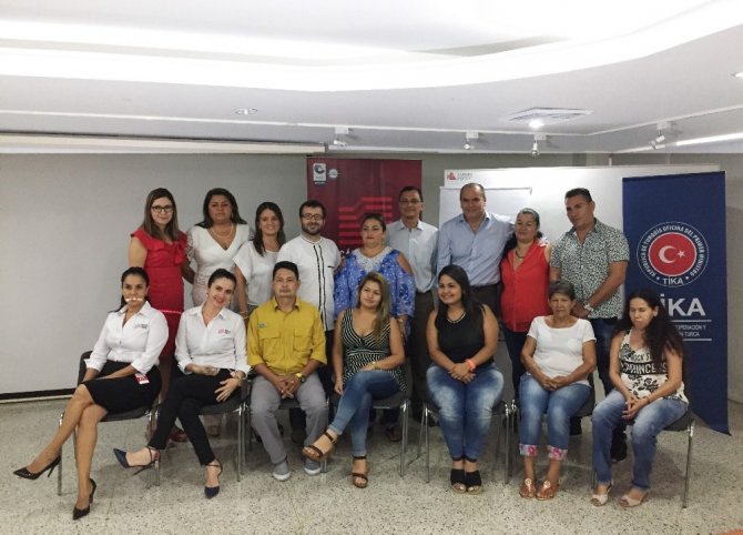TİKA’dan Kolombiya’da Venezuelalı kadınlara destek