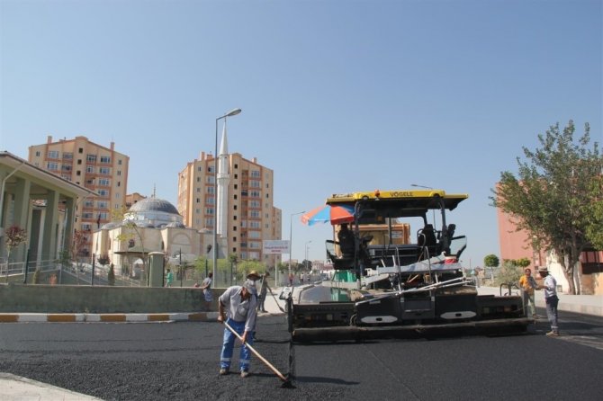 Yeni TOKİ’de ikinci kat asfalt çalışmaları başladı