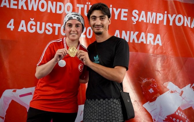 Engelli sporcu Türkiye şampiyonu oldu