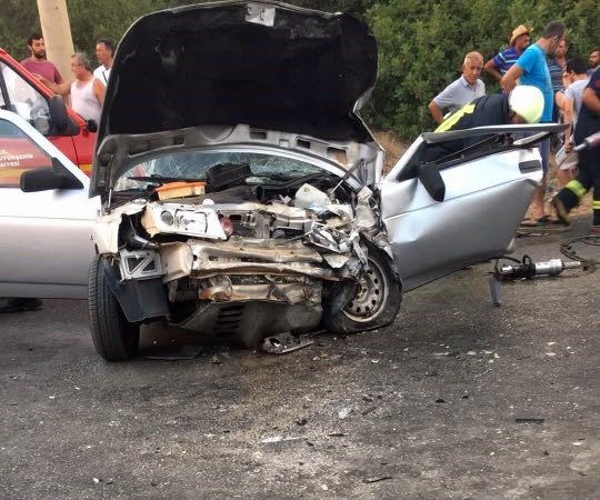 Didim’de trafik kazası; 1 ölü, 4 yaralı