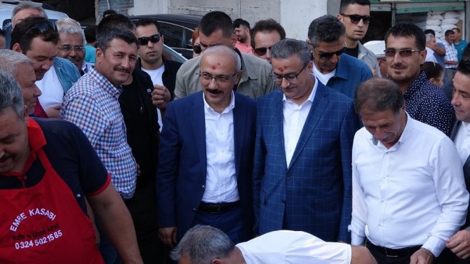 Kalkınma Bakanı Elvan, Mersin’de Yörüklerle bir araya geldi