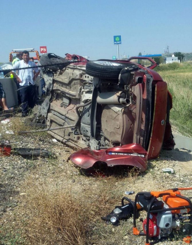 Kırıkkale’de trafik kazası: 2 ölü, 7 yaralı