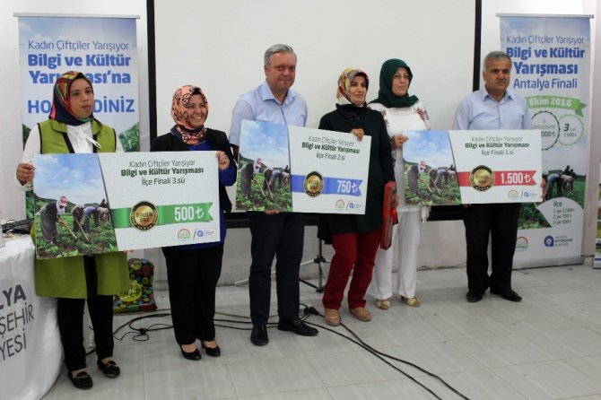 Antalya’da kadın çiftçiler ikinci kez yarışacak