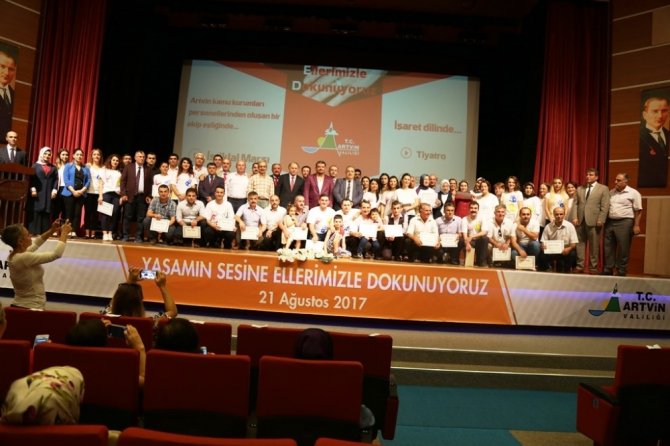 Artvin Valiliği sessizlerin sesi oldu