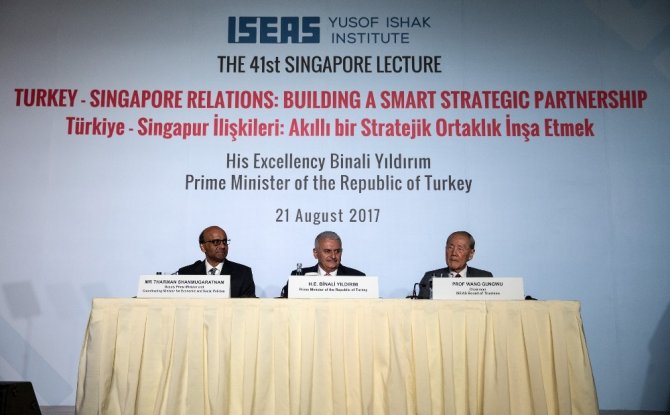 Başbakan Binali Yıldırım, “Singapore Lecture” konferansında