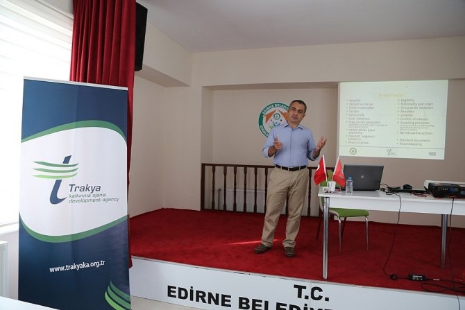 Edirne Belediyesine kurumsal kapasiteyi artırmak için eğitim