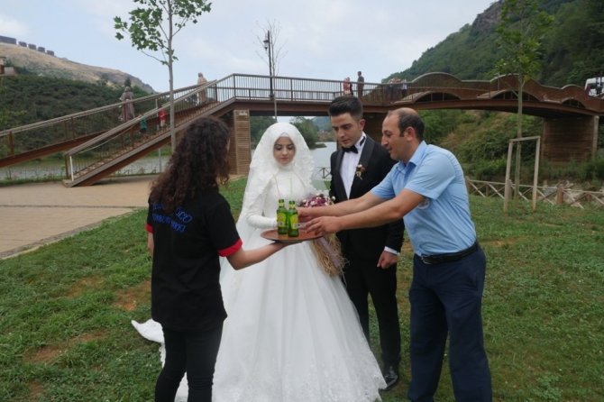 Trabzon’da Olimpiyat Parkı ve Sera Gölü’ne ziyaretçi akını