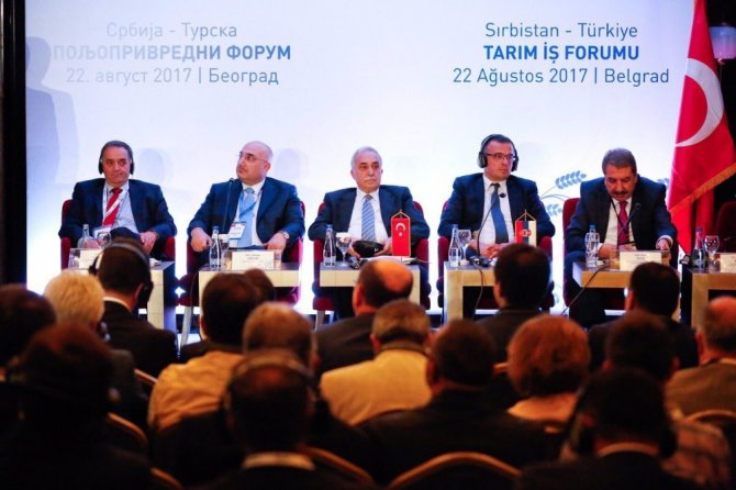 Bakan Fakıbaba, Türkiye-Sırbistan Tarım İş Forumu’nda