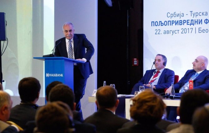 Bakan Fakıbaba, Türkiye-Sırbistan Tarım İş Forumu’nda