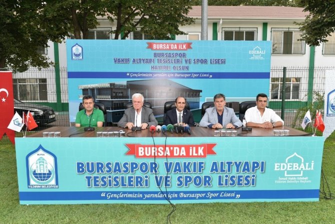 Yıldırım Belediyesi’nden Bursaspor’un geleceğine dev yatırım