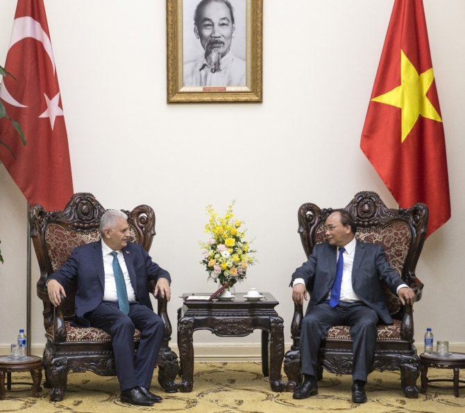 Başbakan Yıldırım, Vietnam Başbakanı ile görüştü