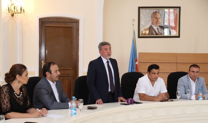 Başkan Çetin Azerbaycan’ı ziyaret etti
