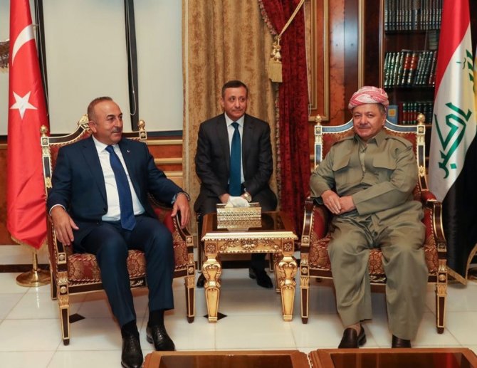 Dışişleri Bakanı Çavuşoğlu, Erbil’de