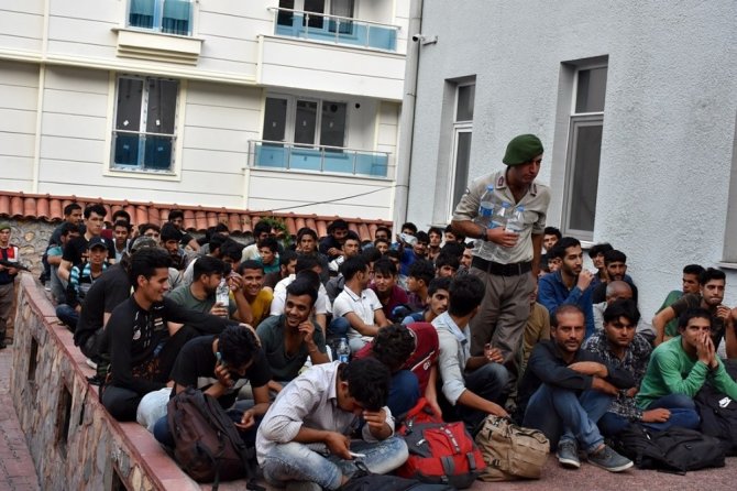 Kastamonu’da 137 kaçak göçmen yakalandı