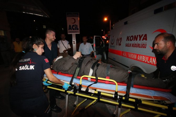 Konya’da İtalyan turistler kaza yaptı: 2 yaralı