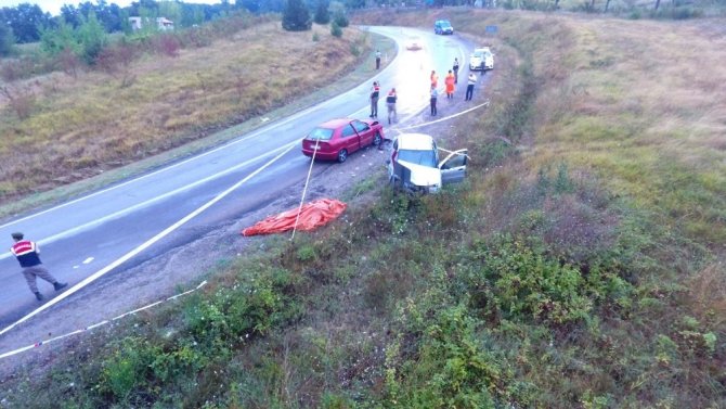 Sinop’ta trafik kazası: 1 ölü, 6 yaralı
