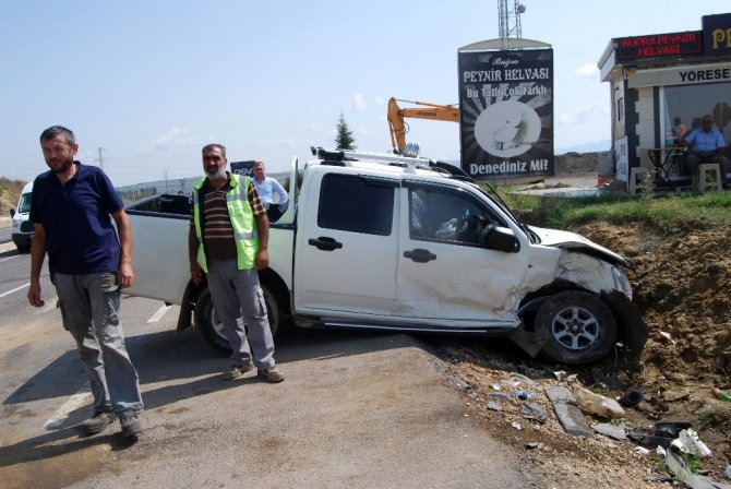 Tekirdağ’da zincirleme trafik kazası: 6 yaralı