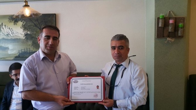 Kağızman Emniyet Müdürü Yarlıgaç’a veda programı